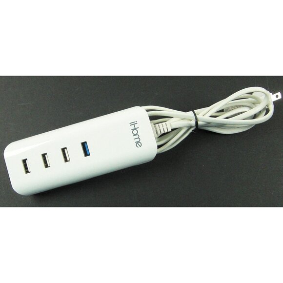 4 Ports USB Charging wired Station Hub Power Adapter Charger for Phone Tablet - Picture 1 of 4